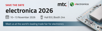 Save the date: electronica 2026