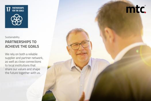 Partnership to achieve the goals