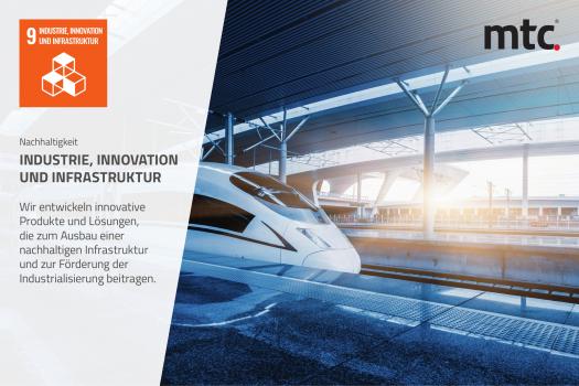 Nachhaltigkeit: Indusdrie, Innovation und Infrastruktur