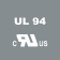 UL 94-V0 zertifiziertes Produkt